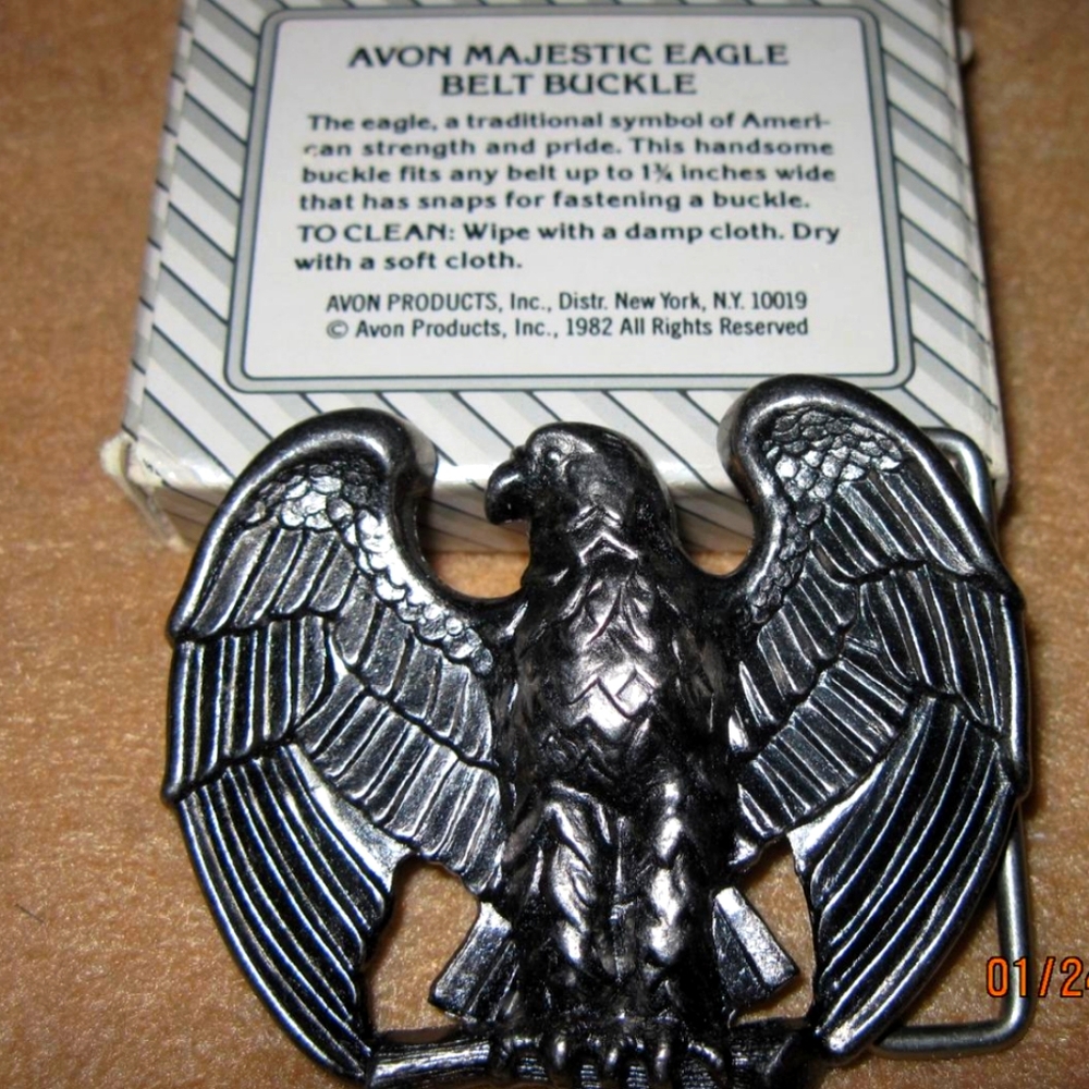 Avon Magestic Eagle Belt Buckle